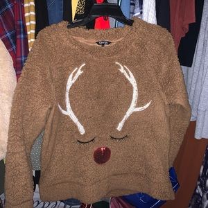 Christmas reindeer sweater